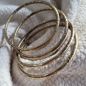 Chic simple golf brass bangles set bracelets …